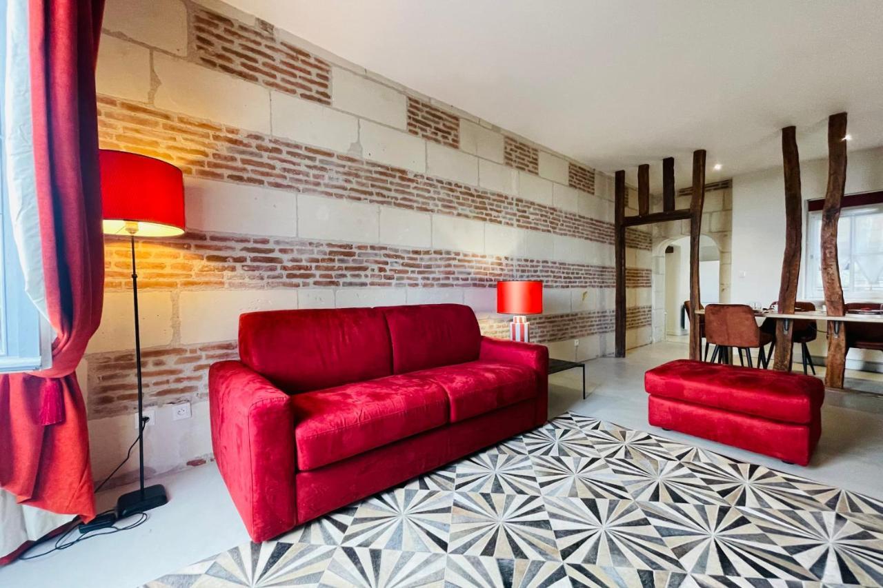 Splendid Apartment At The Foot Of The Castle Of Amboise - View Of The Loir Εξωτερικό φωτογραφία